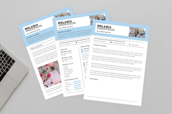 媒体专家/公关电子素材库精选简历模板 Media Specialist Resume Designer