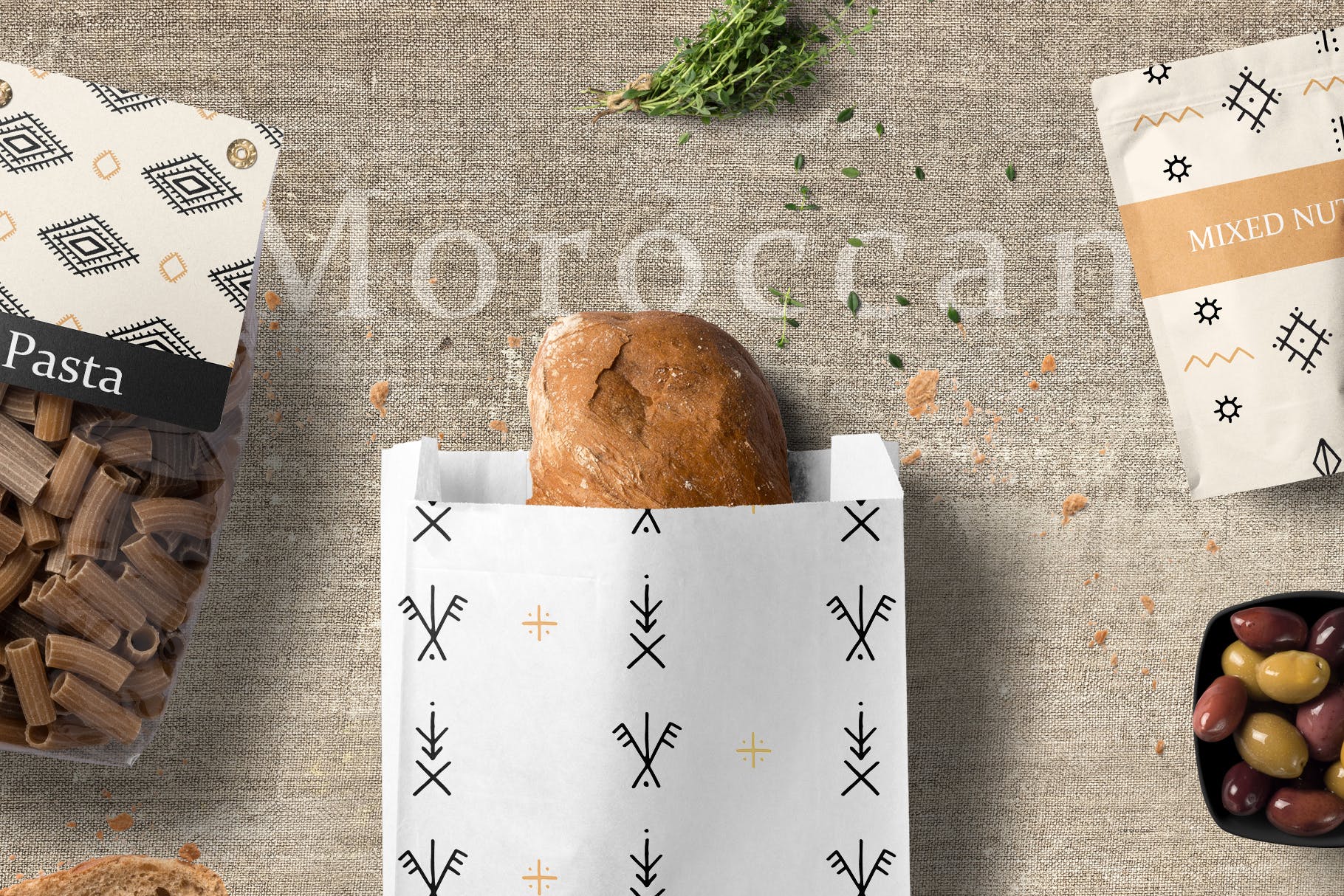 摩洛哥柏柏尔人文化图案无缝纹理背景素材 Moroccan Berber Seamless Patterns插图(6)