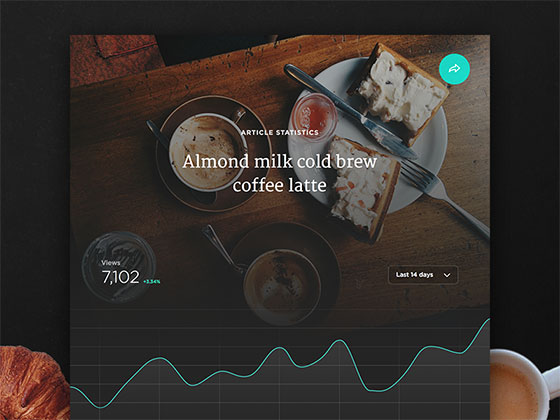 Article Statistics素材之家精选sketch素材