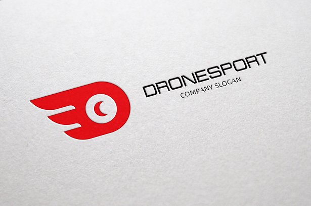 运动主题Logo模板 Drone Sport插图