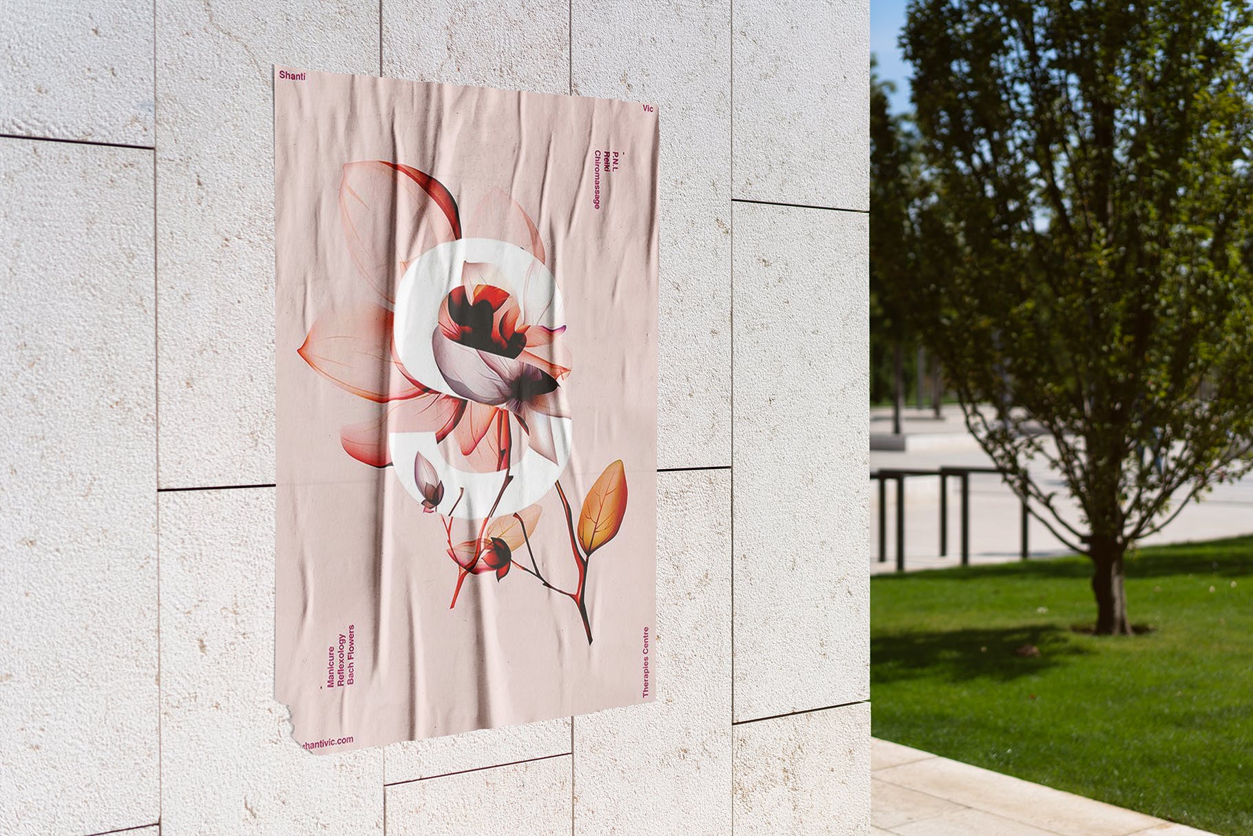 海报户外张贴效果展示样机素材库精选 Outside Poster Mock-Up’s插图(9)