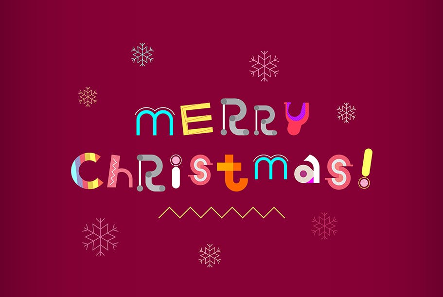 装饰字体&26字母设计矢量设计素材 Decorative Font Design & Lettering插图(1)