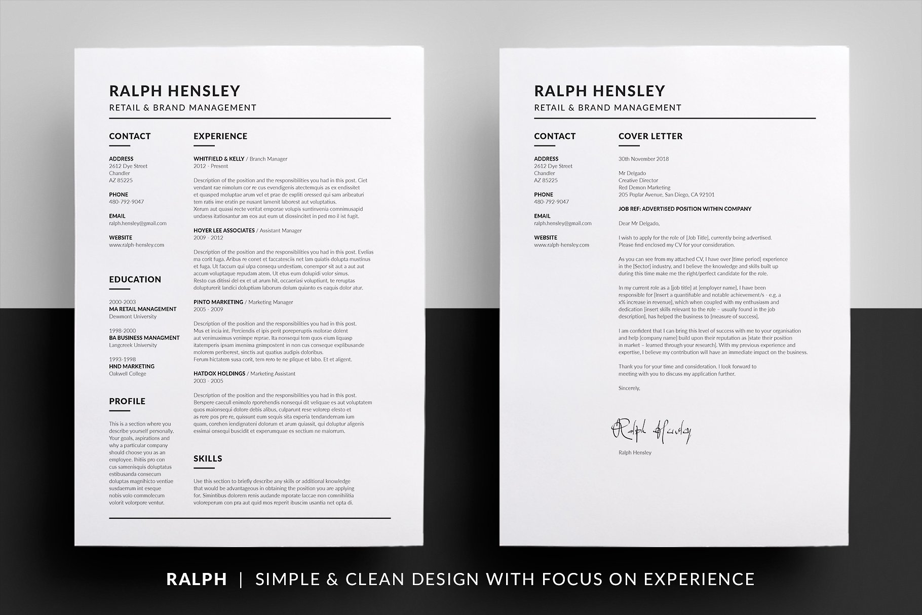 个人简历电子版即拿即用模板合集 Essential Resume/CV Collection插图(2)