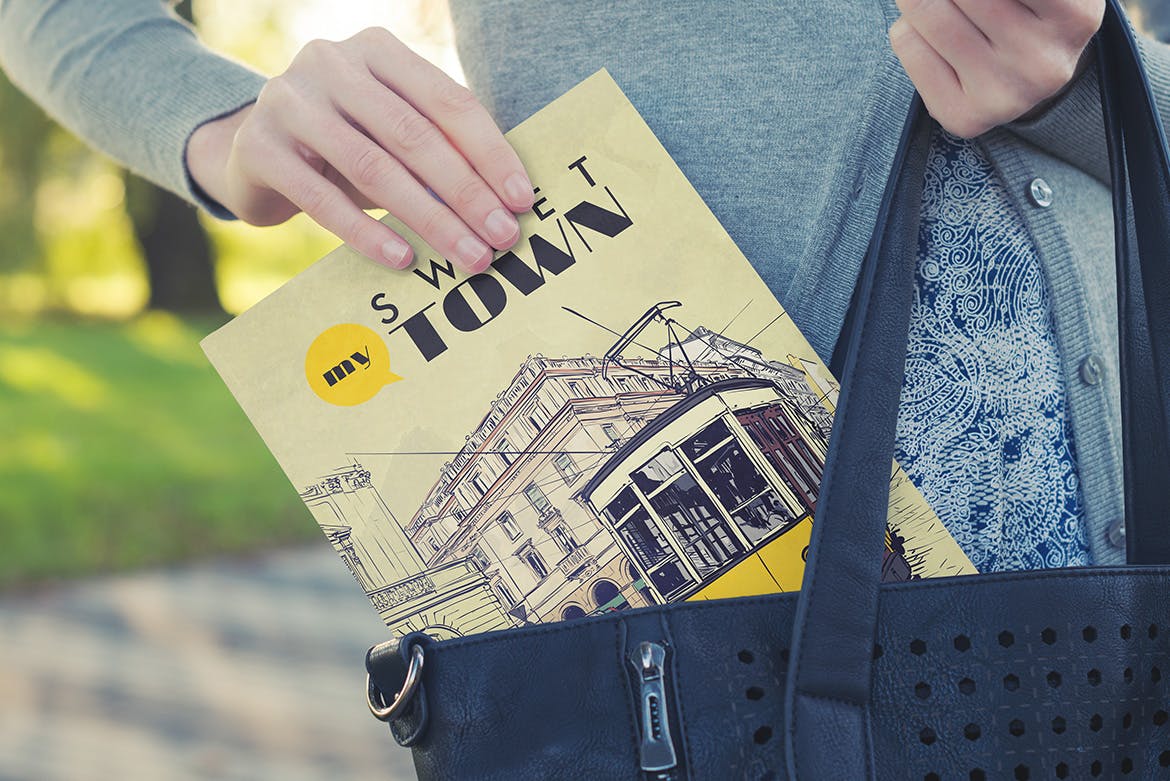 简装软封图书封面设计展示图样机素材库精选 Book Mockup / Soft Cover Edition插图(6)