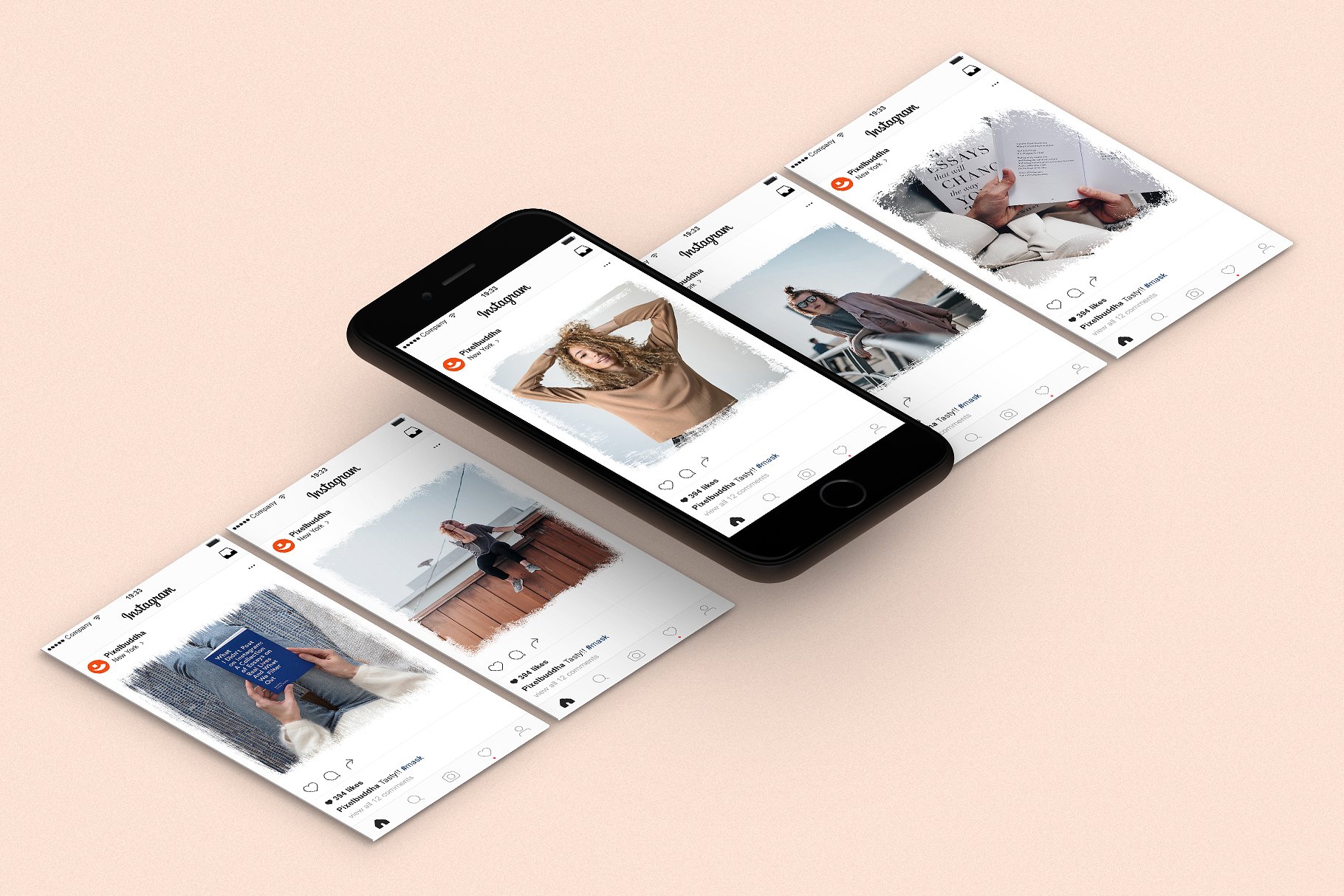 手绘图片边缘粗糙效果处理集插图(4)