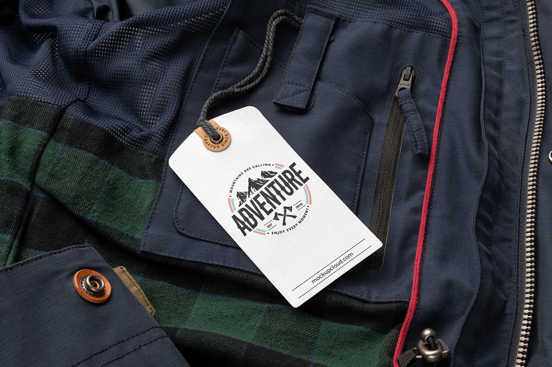 Styline系列服装标签&吊牌VI设计素材库精选模板v3 Styline – Apparel Labels and Tags Mockups vol 3插图(6)