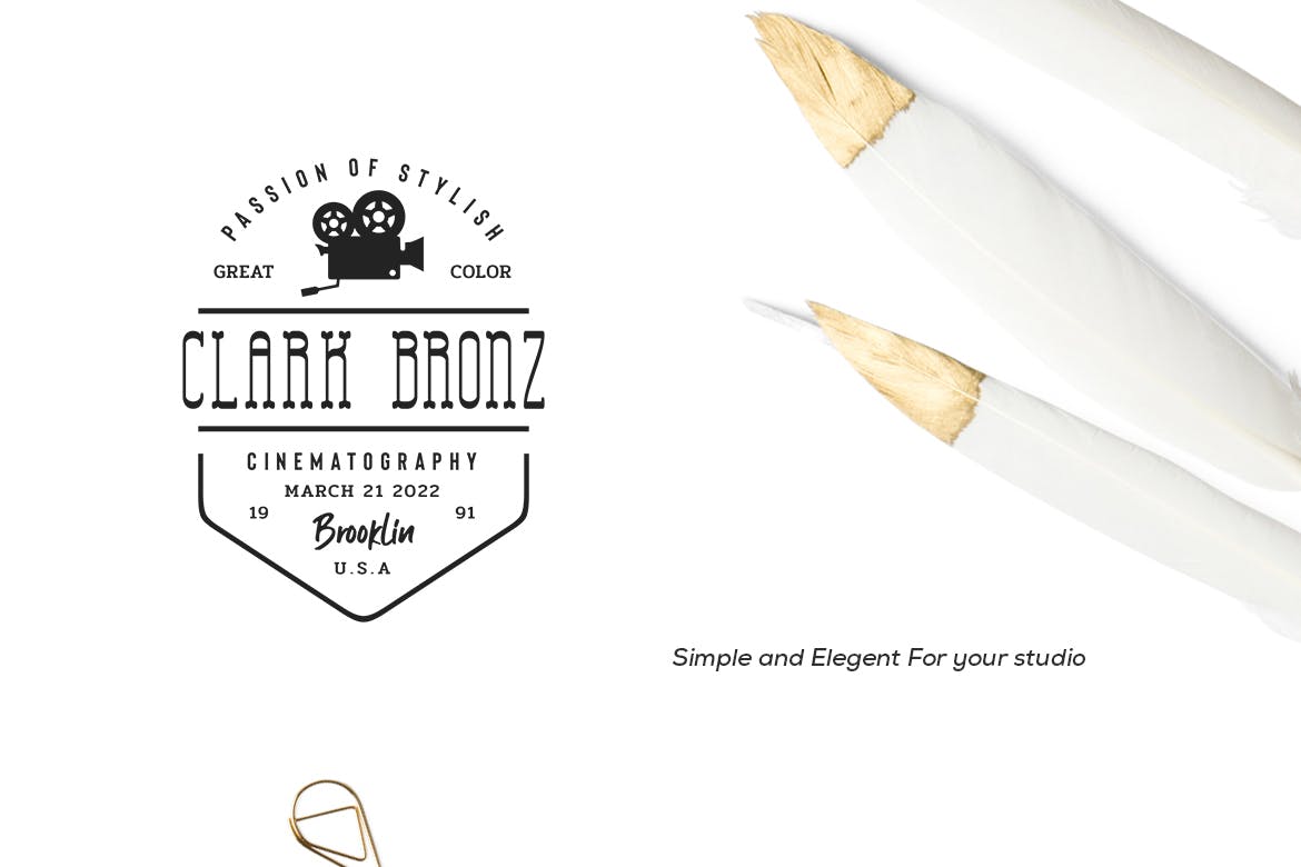 欧美复古设计风格品牌素材库精选LOGO商标模板v10 Vintage Logo & Badge Vol. 10插图(3)