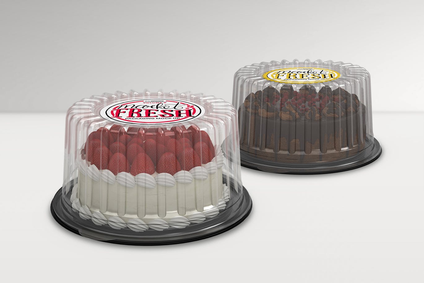 肯德基麦当劳KFC快餐外卖盒包装VI样机展示模型mockups大集合插图(4)