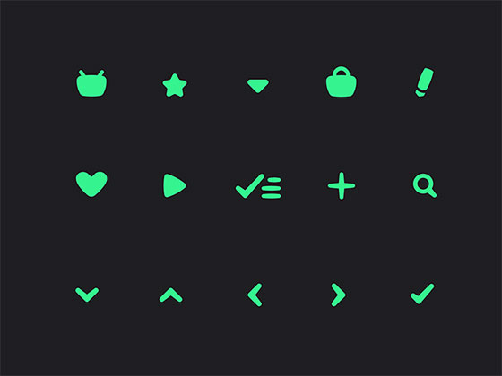 53 枚迷你扁平图标素材之家精选sketch素材