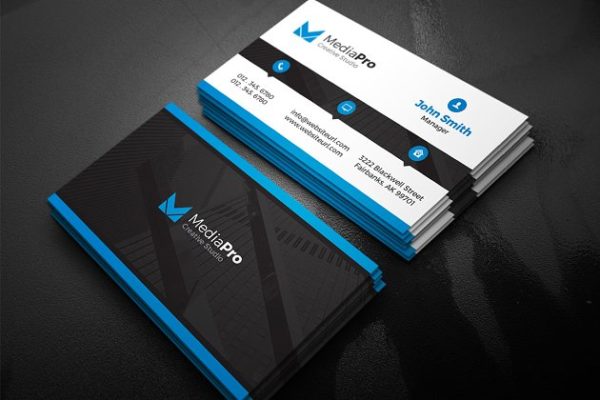 企业现代创意商务名片模板 Modern Creative Business Card