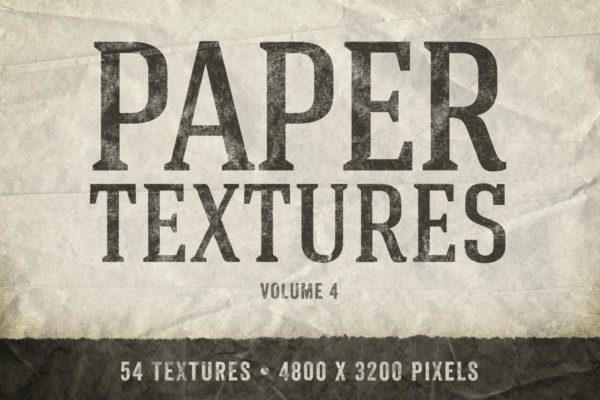 复古艺术纸质纹理套装Vol.4 Paper Textures Pack Volume 4