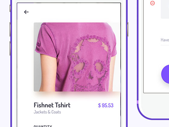 Unveile 购物车和结算界面素材之家精选sketch素材