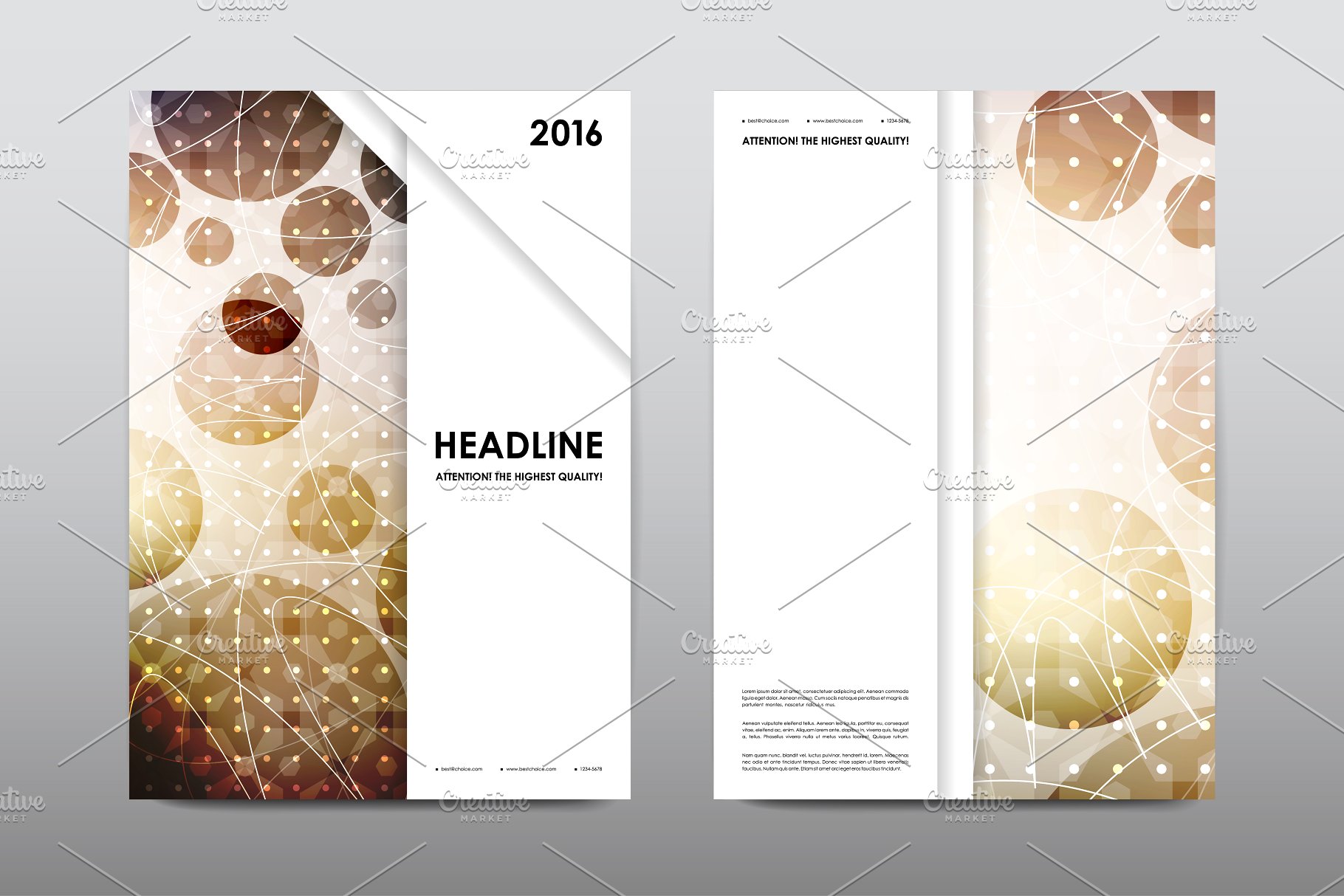 50+企业画册模板合集 50+ Business Brochures Bundle插图(3)