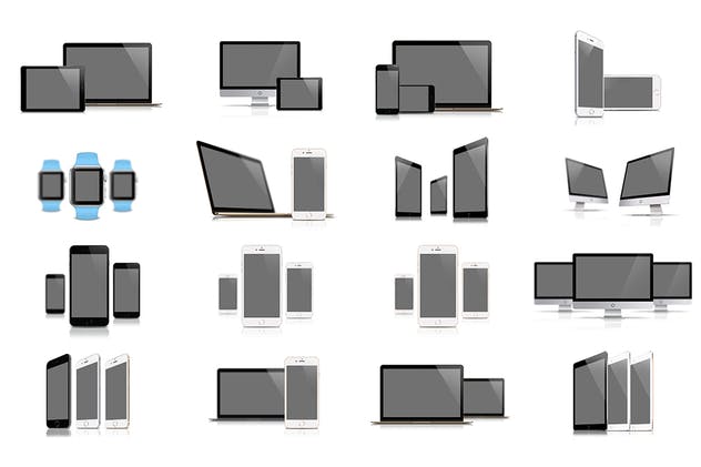 62款响应式网页设计预览样机套装 62 Responsive Mockups插图(4)