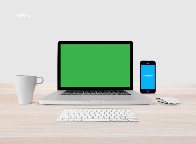 高品质的电子产品APP UI WEB网站展示VI样机展示模型mockups插图(11)