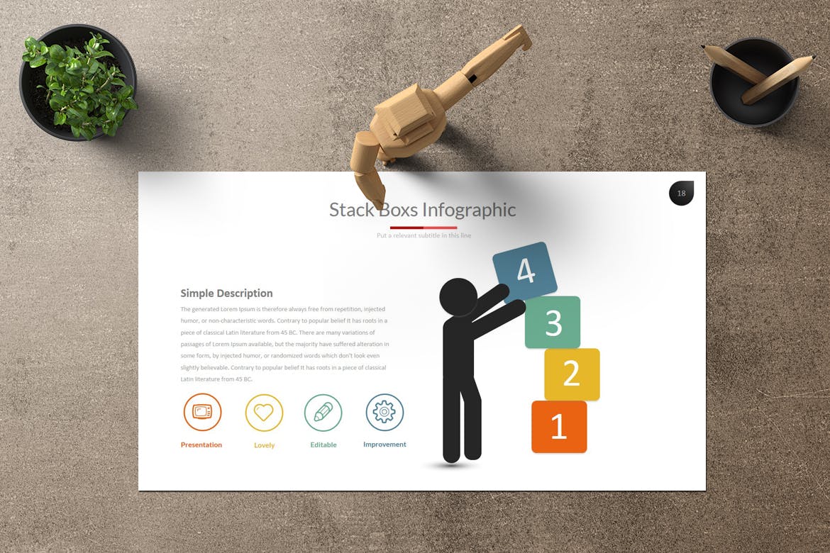 宽屏设计多行业适用解决方案PPT模板 Nine  – Powerpoint Template插图(4)