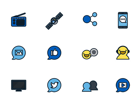 50 枚交流类图标素材之家精选sketch素材