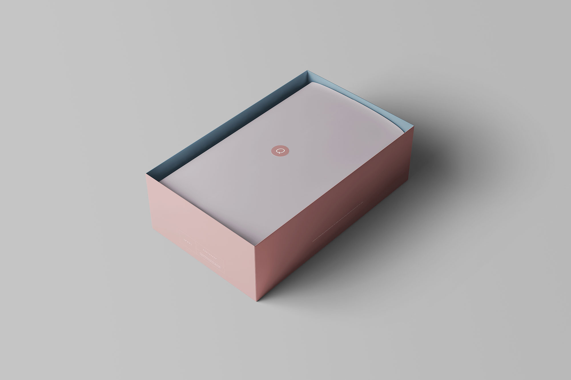 高端女鞋鞋盒外观设计图素材库精选模板 Shoe Box Mockup插图(4)