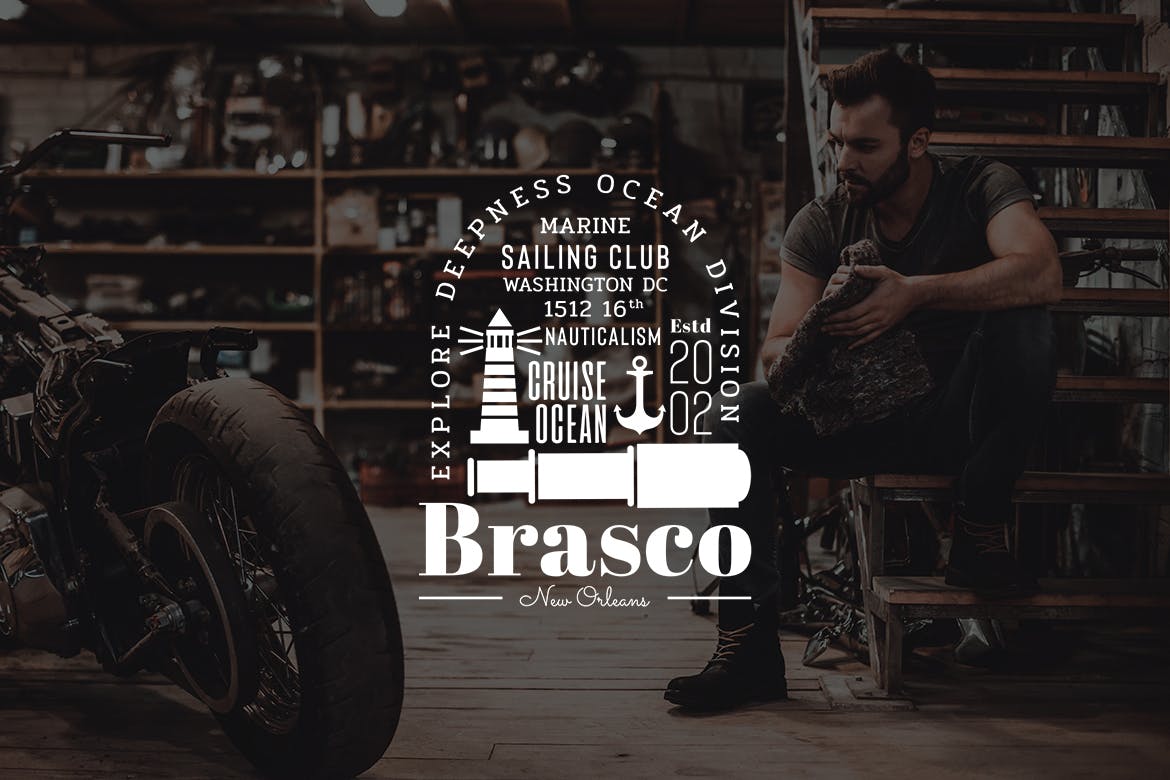 欧美复古设计风格品牌素材库精选LOGO商标模板v31 Vintage Logo & Badge Vol. 31插图(2)