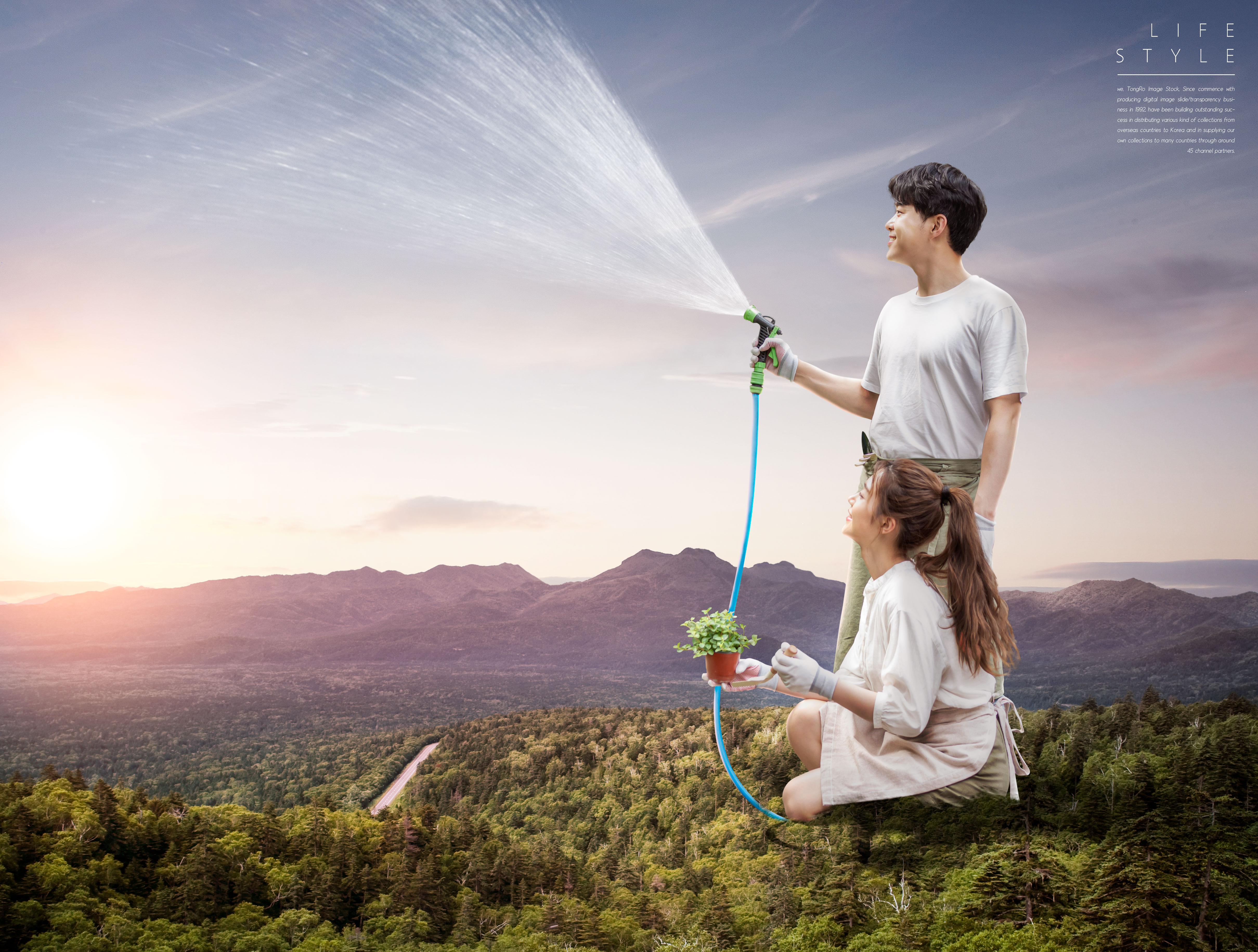 悠闲自在的农场生活主题海报设计套装[PSD]插图(5)