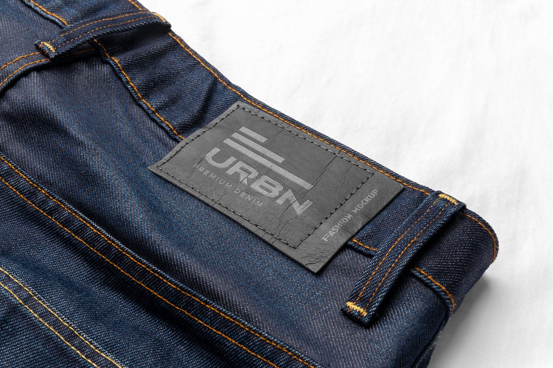 Styline系列服装标签＆吊牌VI设计素材库精选模板v1 Styline – Apparel Labels and Tags Mockups vol 1插图(4)