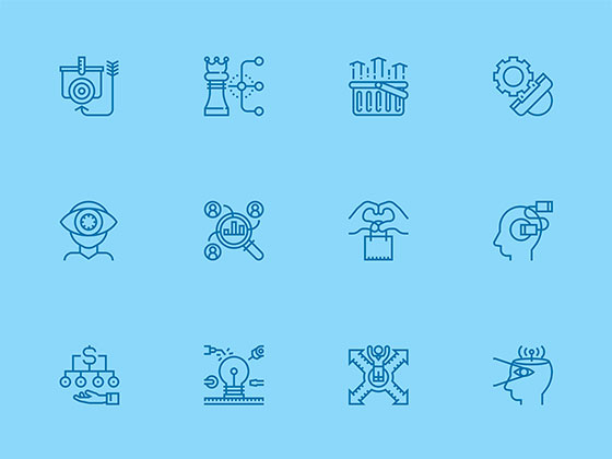 30 枚消费者行为图标素材之家精选sketch素材