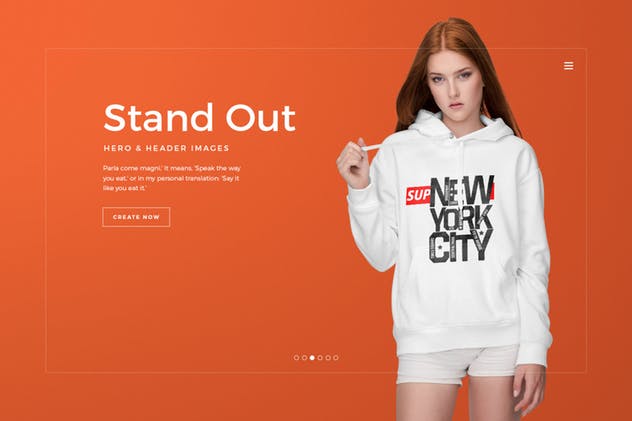 长款女上衣T恤印花设计样机模板v15 Ultimate Apparel Mockup Vol. 15插图(2)