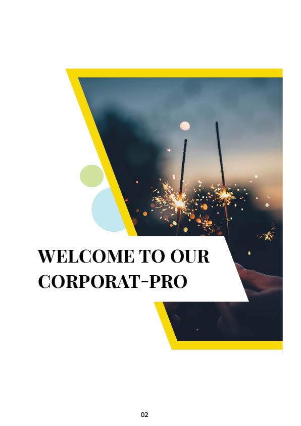 时尚简约多用途的公司业务手册画册楼书杂志设计模板（indd）插图(2)