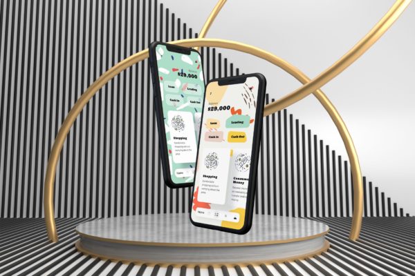 P2P网贷款金融APP应用UI设计素材库精选模板 Loans Finance Mobile App Ui