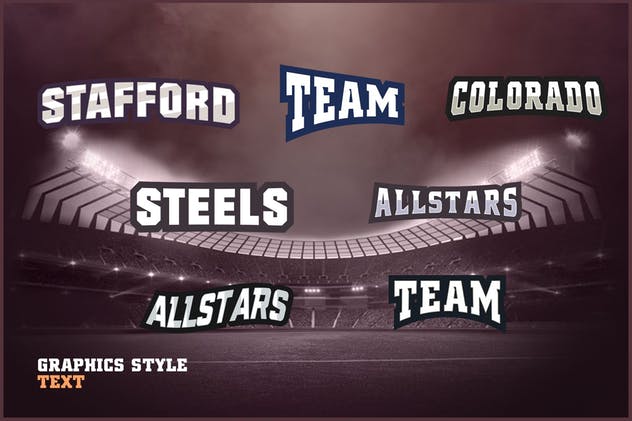 体育运动品牌&球队队徽Logo设计模板合集v1 Sports Logo Creator V1插图(3)