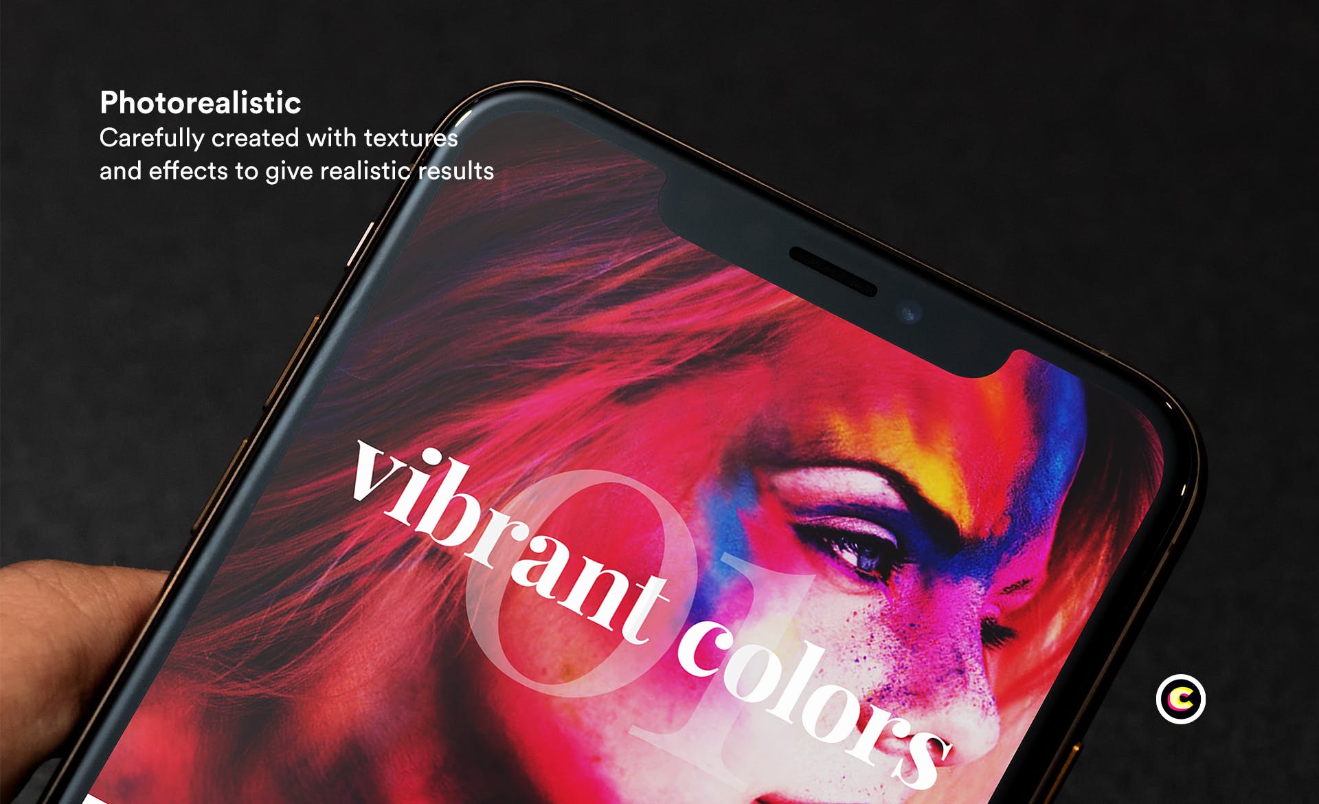 iPhone手机APP界面设计局部展示素材库精选样机 iPhone App Mockups插图(1)
