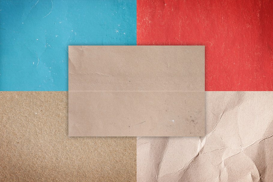 高清纸板皱褶纸张纹理背景素材 Paper & Cardboard Texture Pack Vol 2插图(3)