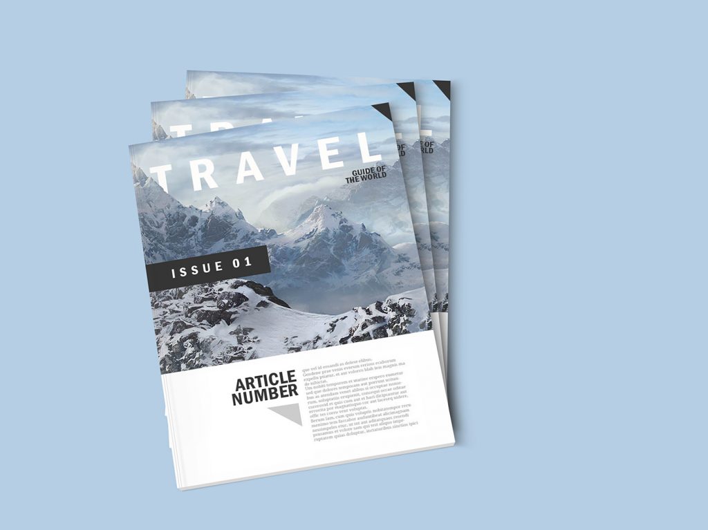 一套高质量杂志小样展示模板[PSD]插图(4)