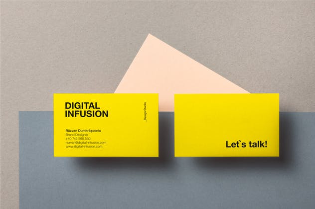 极简主义企业名片样机模板v1 Business Cards Mockup | VOL.1插图(7)