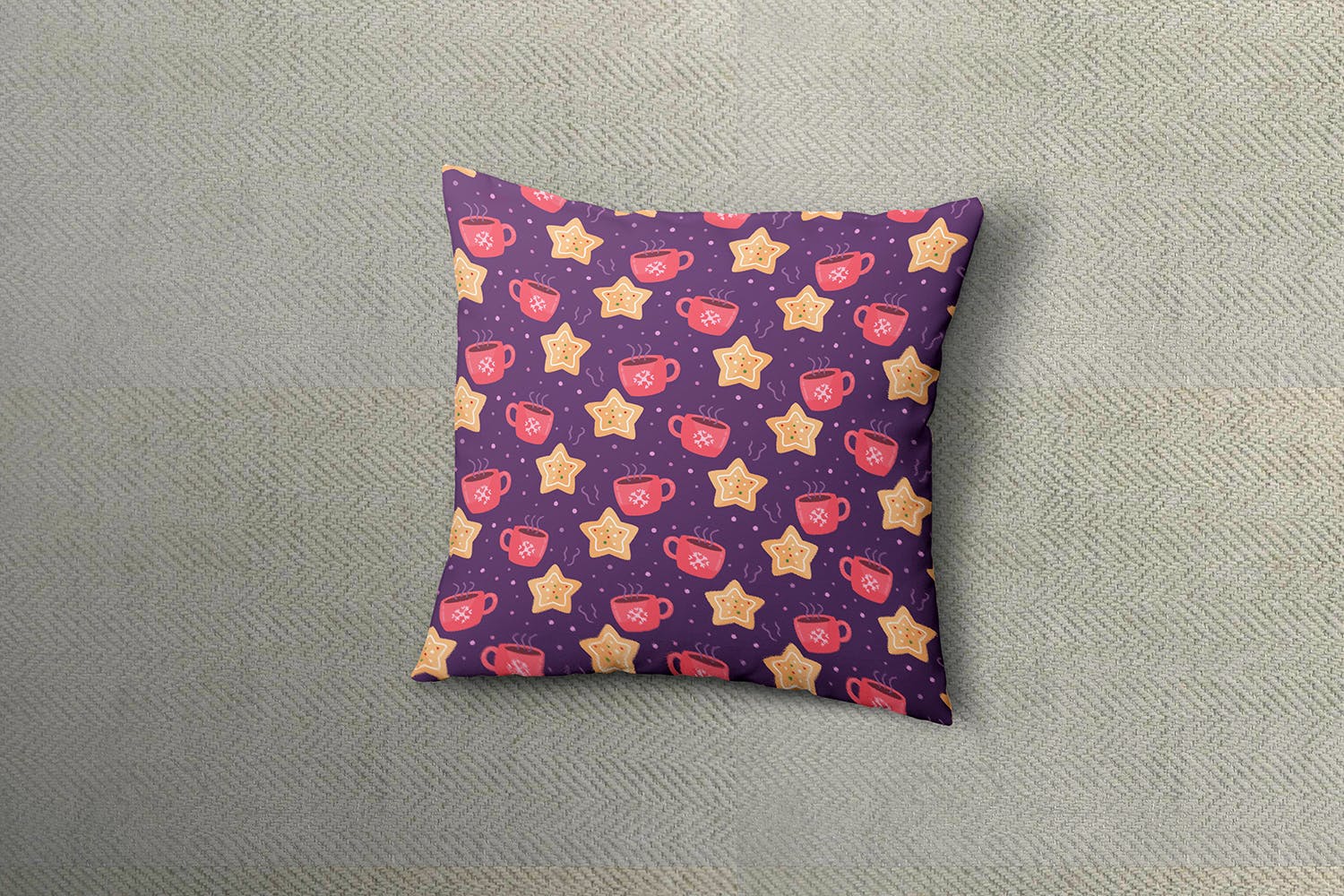 抱枕靠枕印花图案设计预览样机v01 Pillow Mockup Vol 01插图(3)