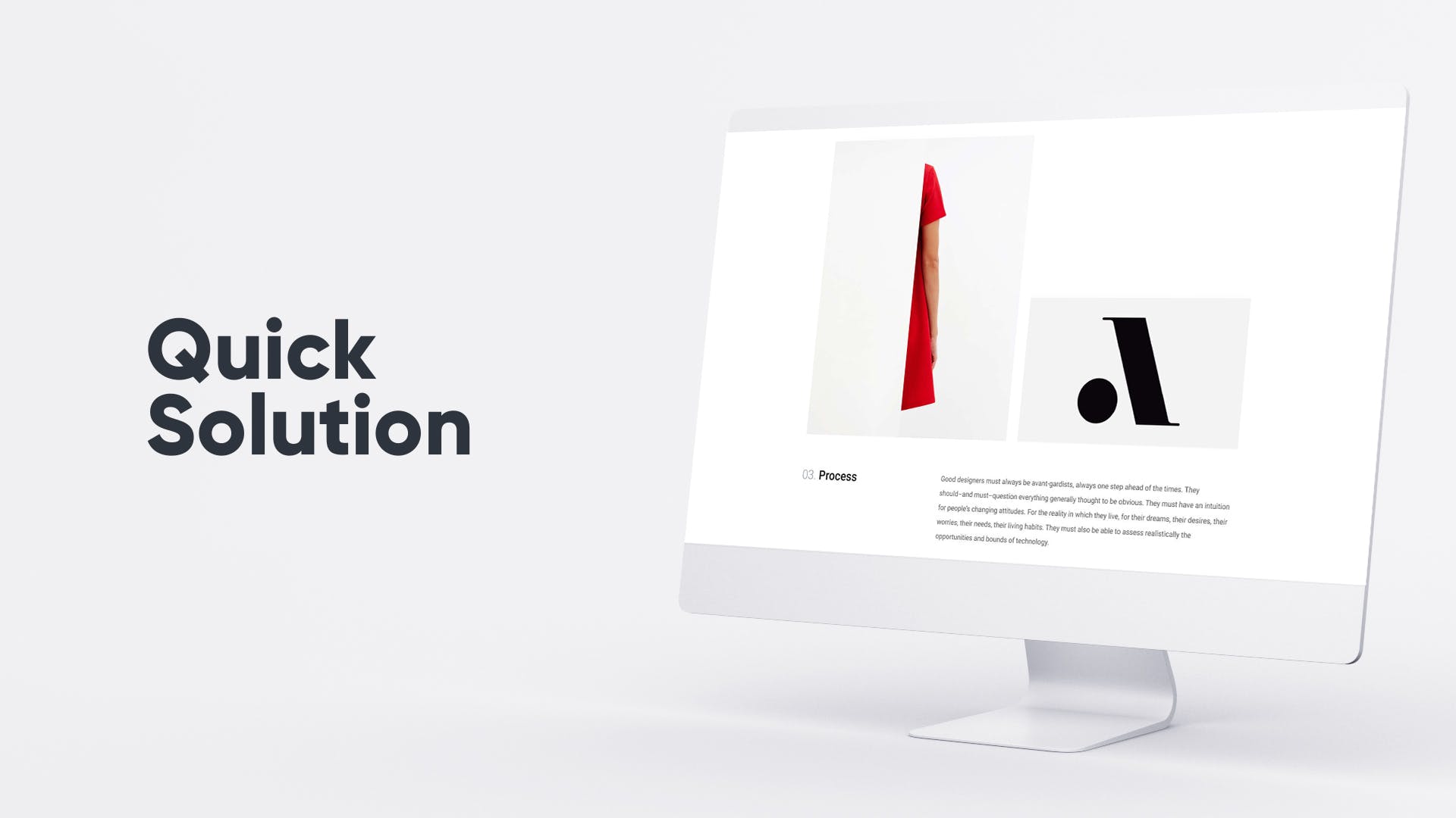 网站UI界面设计效果图预览白色iMac电脑样机模板 White iMac Mockup插图(10)