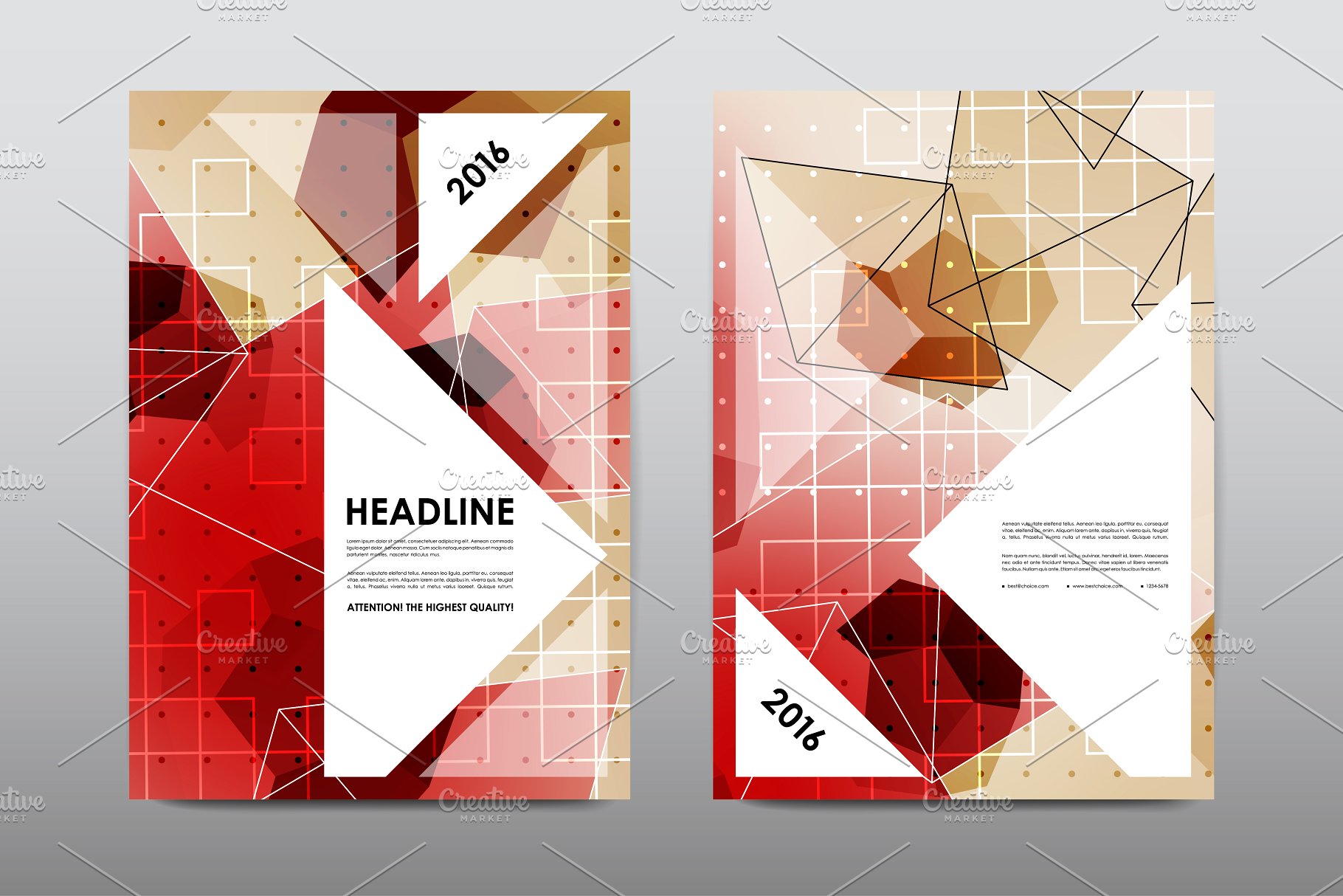 极力推荐：50+企业商业介绍宣传小册子模板 50+ Business Brochures Bundle插图(9)