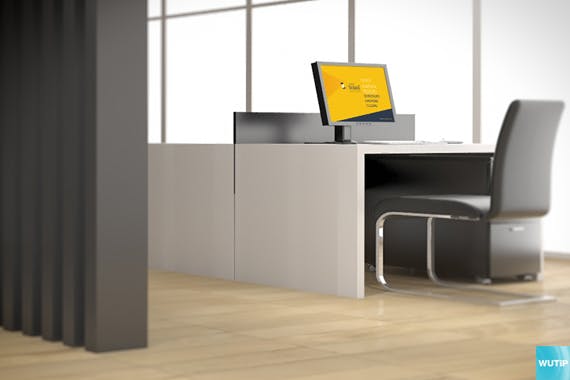 3D立体logo标志企业文化办公室设计VI样机展示模型mockups插图(12)