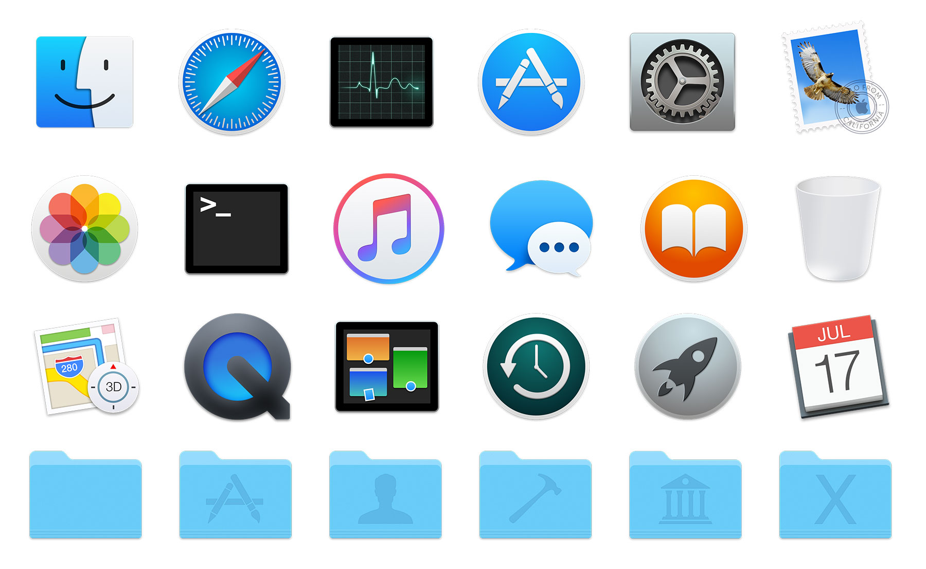 Yosemite Icons Pack