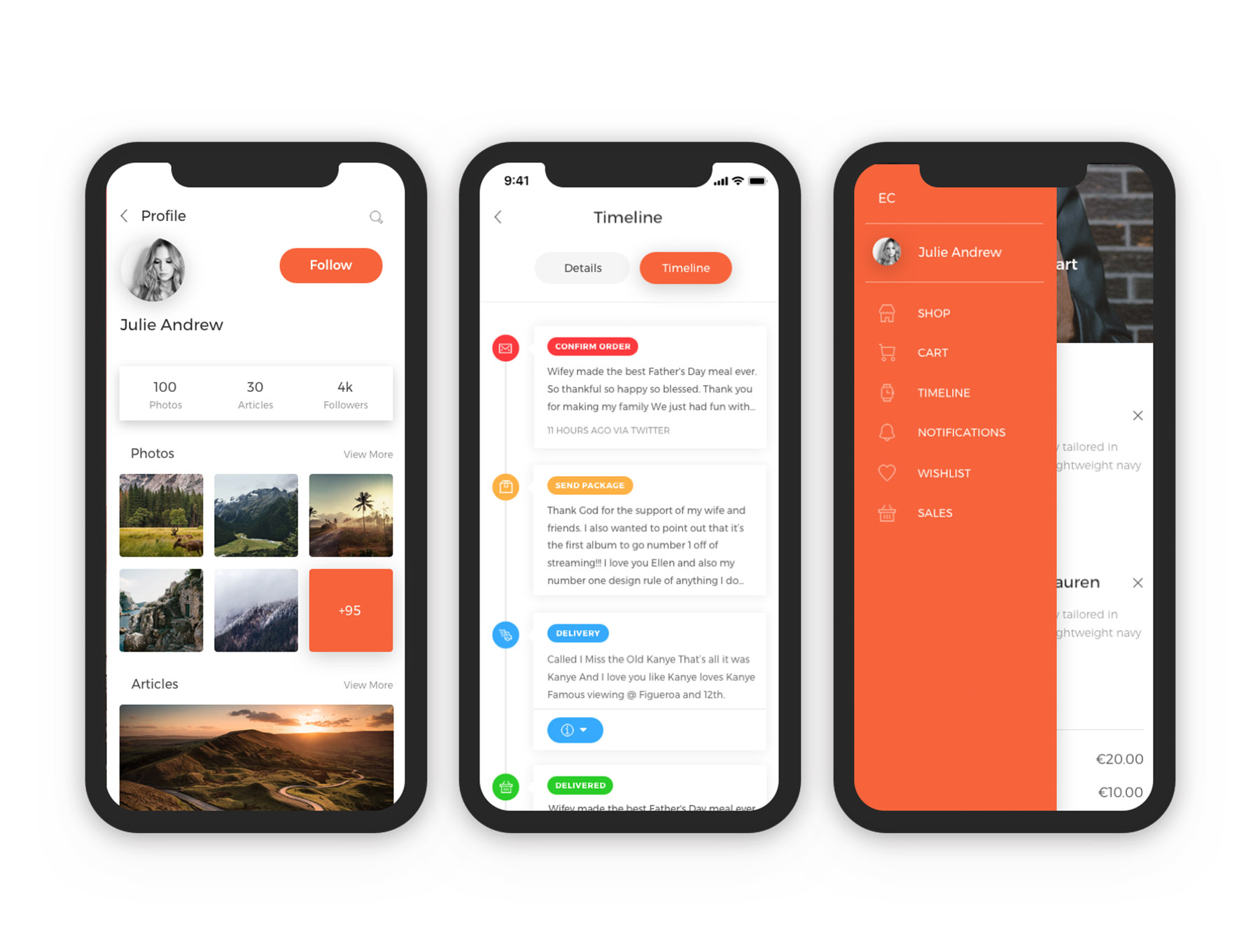 素材库下午茶：多功能时尚电商购物app ui KIT Sketch模板下载[Sketch素材]插图(1)