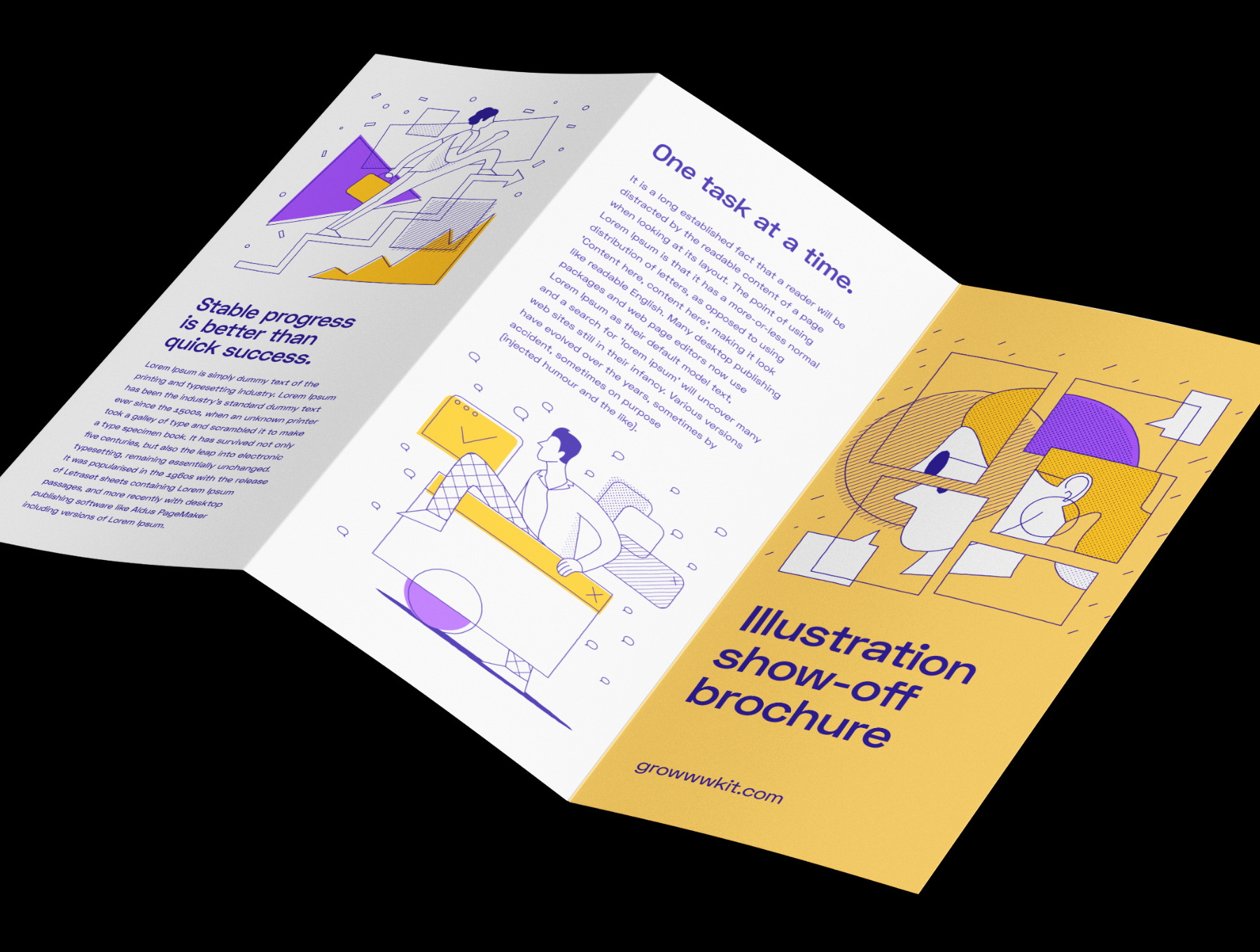 素材库下午茶：20个几何图形图案矢量插画素材库精选集插图(6)