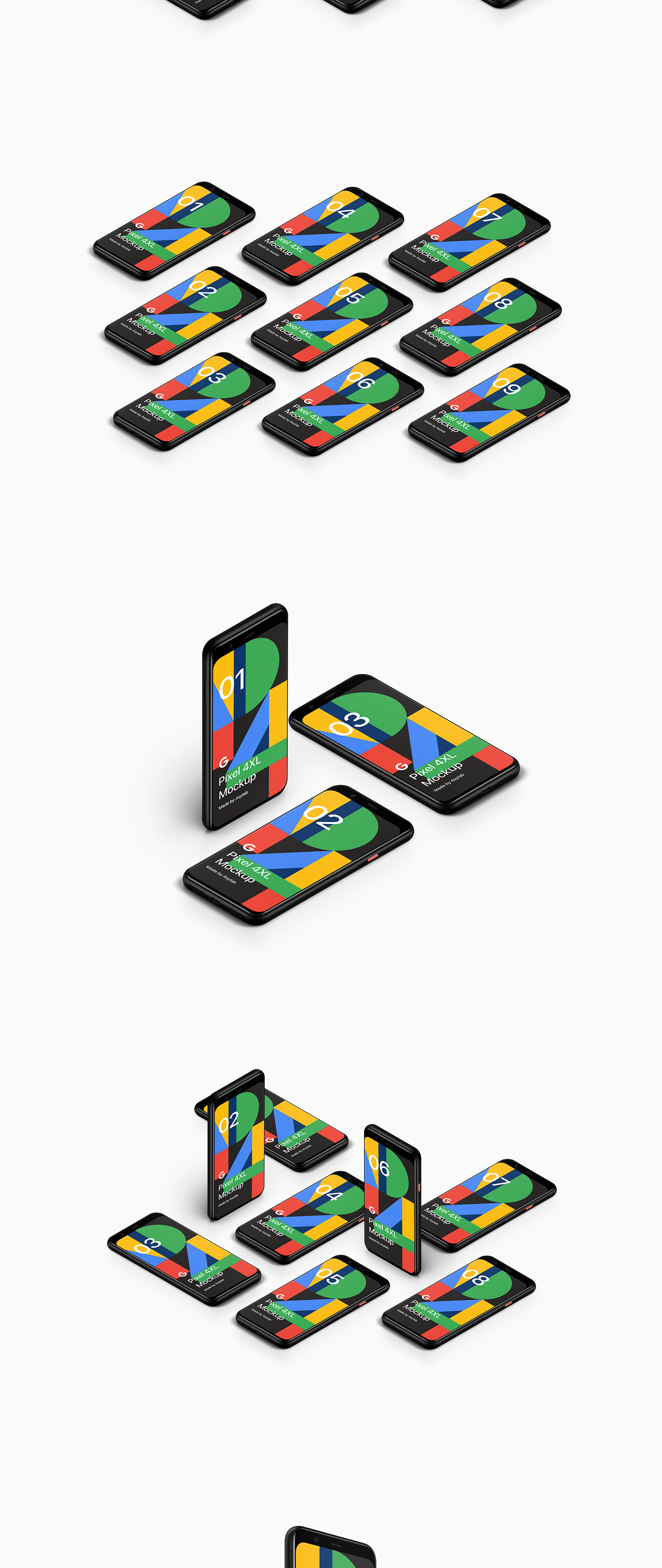 素材库下午茶:Google Pixel 4-20个设备演示素材库精选样机合集插图(5)