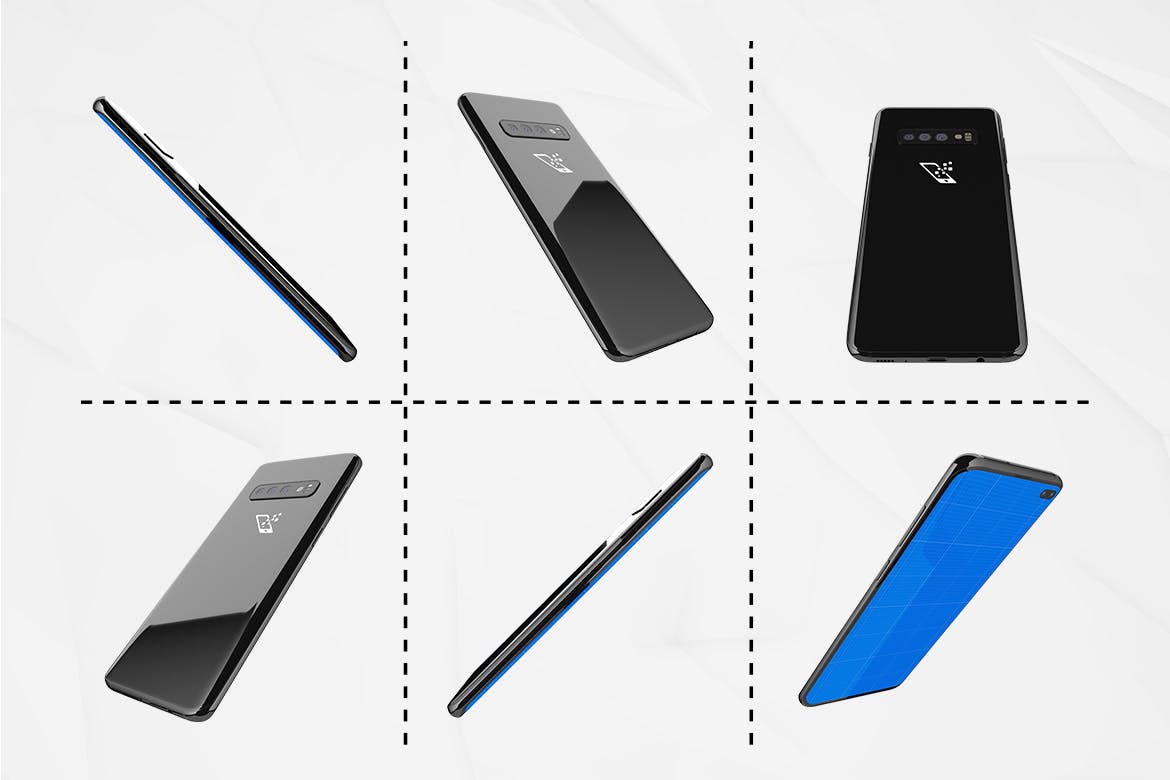 三星智能手机S10移动应用UI设计预览样机 S10 Kit MockUp插图(6)