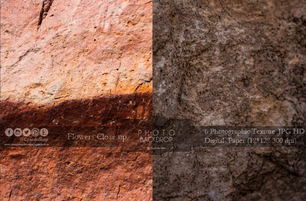 6款高清石头质感纹理打包下载[jpg]插图(2)