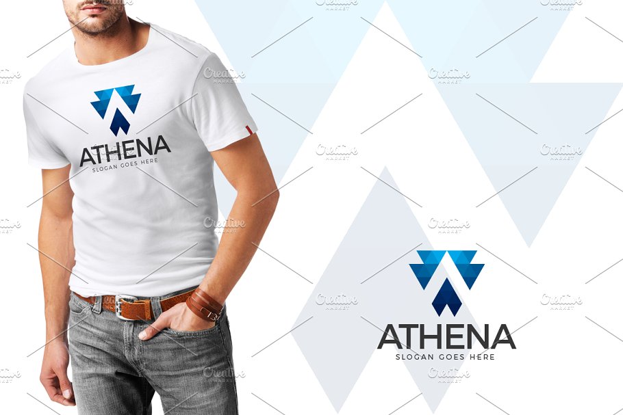 创意字母Logo模板系列之字母A Letter A Logo插图(2)