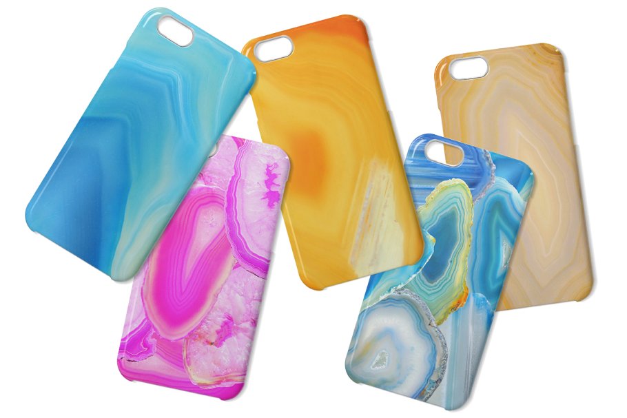 多彩晶洞自然纹理素材包 Geode Natural Texture Pack插图(5)