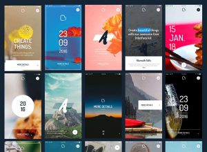 一套漂亮的APP UI KITS打包下载[PSD+Sketch]