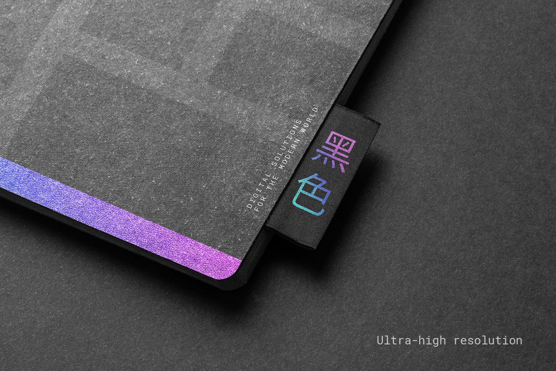 高端黑办公用品套装品牌VI设计效果图样机 Blck Branding Mockup Kit插图(4)