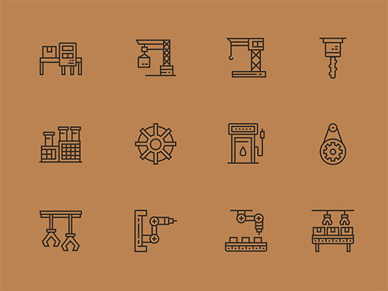 60 枚工业图标素材之家精选sketch素材