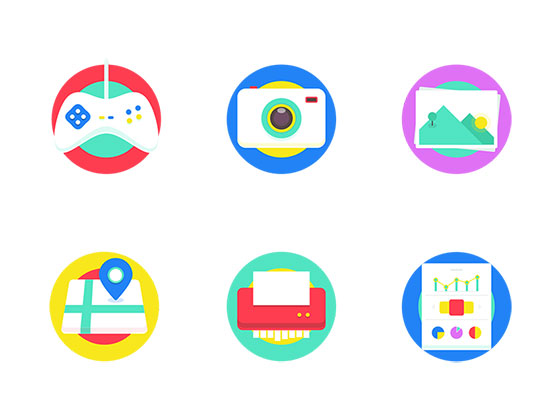 Neon Icons素材之家精选sketch素材